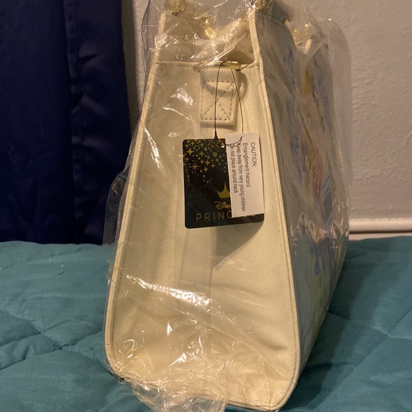 Loungefly Disney Tangled Floral Embroidered Handbag - Picture 4 of 6